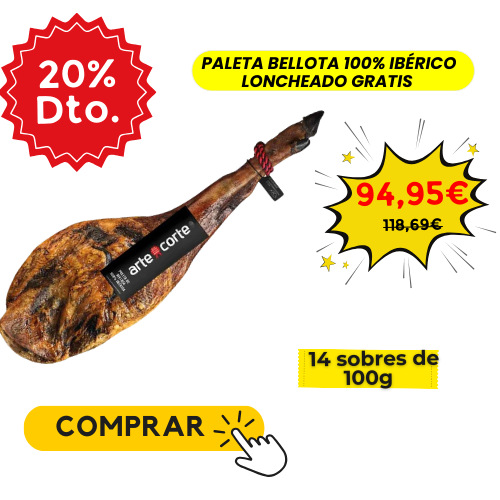 Paleta Bellota 100% Loncheado gratis